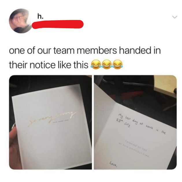 Quitting your job in style!