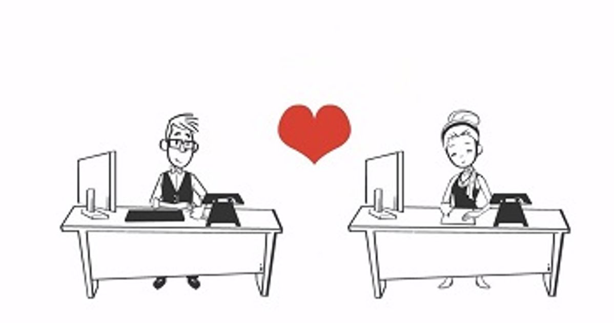 Post 'Love is in the…office?' featured image