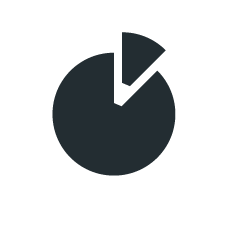 pie chart icon (data)